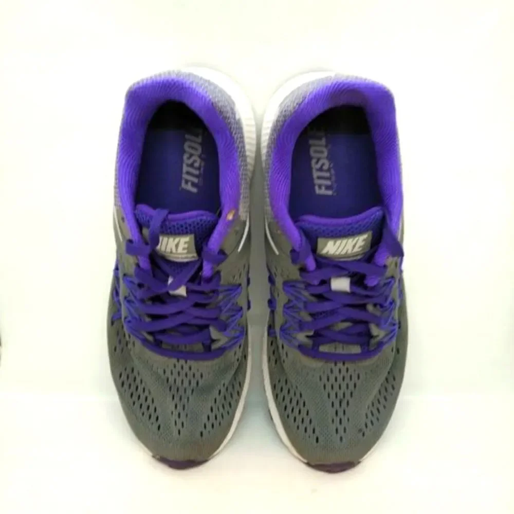 Nike Zoom Winflo 3 Running Sneakers Shoes Women's Size 6 Purple Grey Nike Colorf